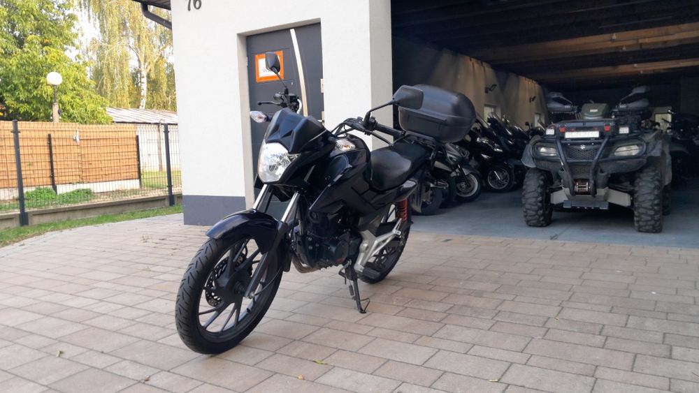 Honda CB125F, wtrysk, kufer, transport, fv, raty