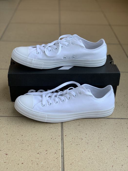 trampki converse białe 44 nowe
