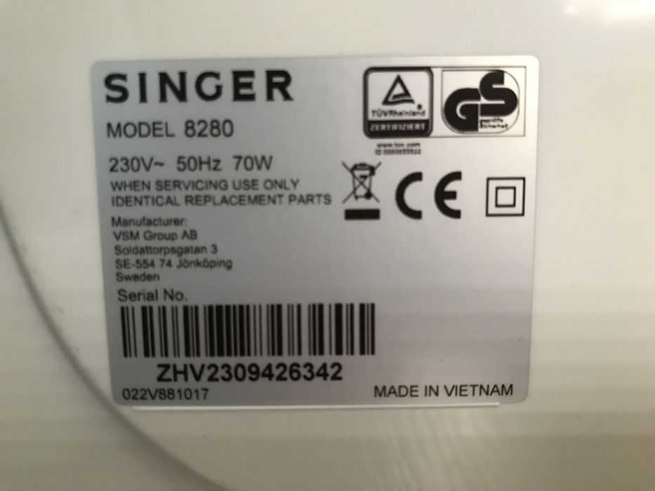 Maszyna do szycia Singer