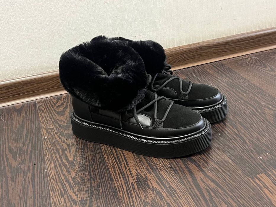 Шкіряне зимове взуття