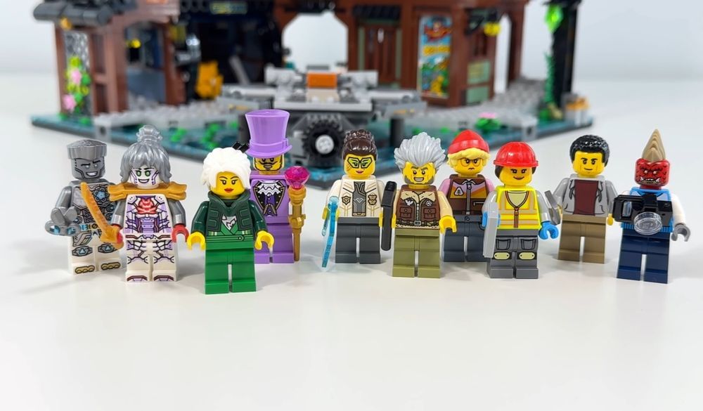 Klocki warsztaty w mieście ninjago na wzór 71837