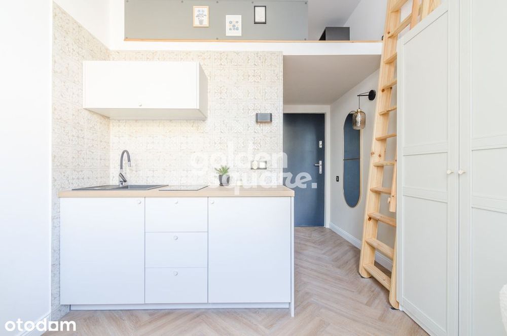 Designerska kawalerka przy Manufakturze