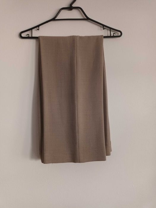 beżowy kostium Molton  z wełną