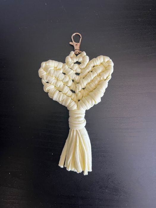 Porta chaves em macrame