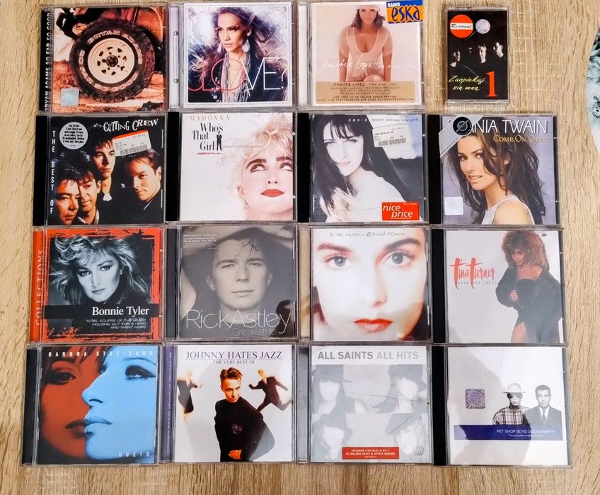 Różne płyty CD oryginalne hologram i kaseta Rezerwat cz. 1 1