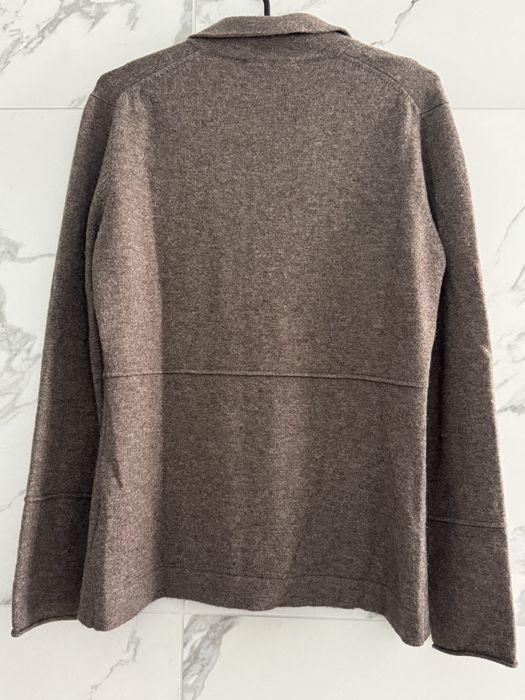 Sweter marynarka z wełny Merino 85% i kaszmir 15%