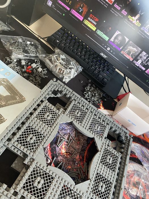 Wieża eiffla klocki