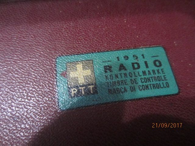 Elac electroacustic Miracord радио граммофон 1951 года