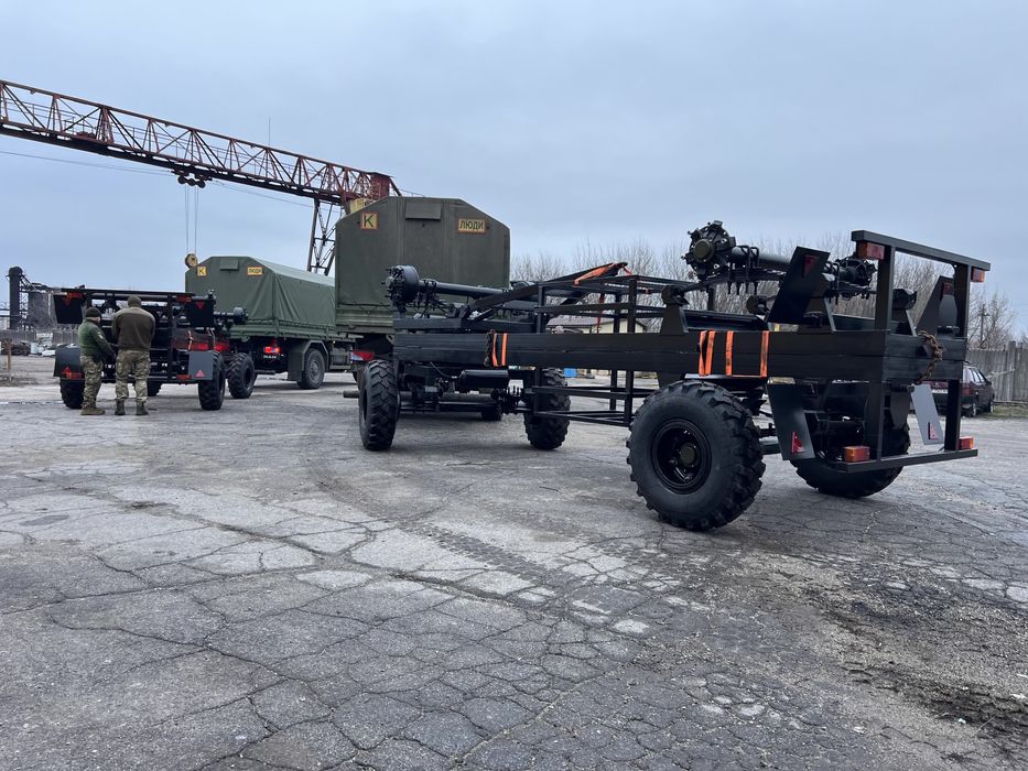 Причіп-Платформа (Прицеп-контейнеровоз) Лафет Завод-Виробник