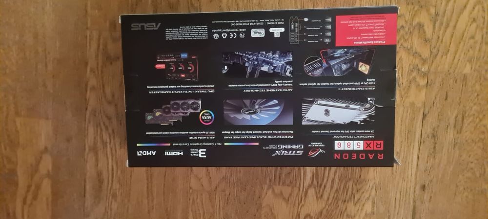Placa gráfica RX 580