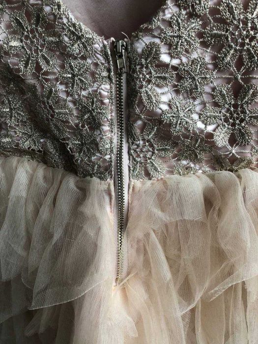 H&M святкова сукня, фатин 128 см на ранок у садок новий рік