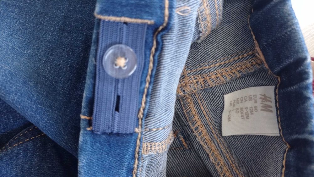 H&M jegginsy 2szt