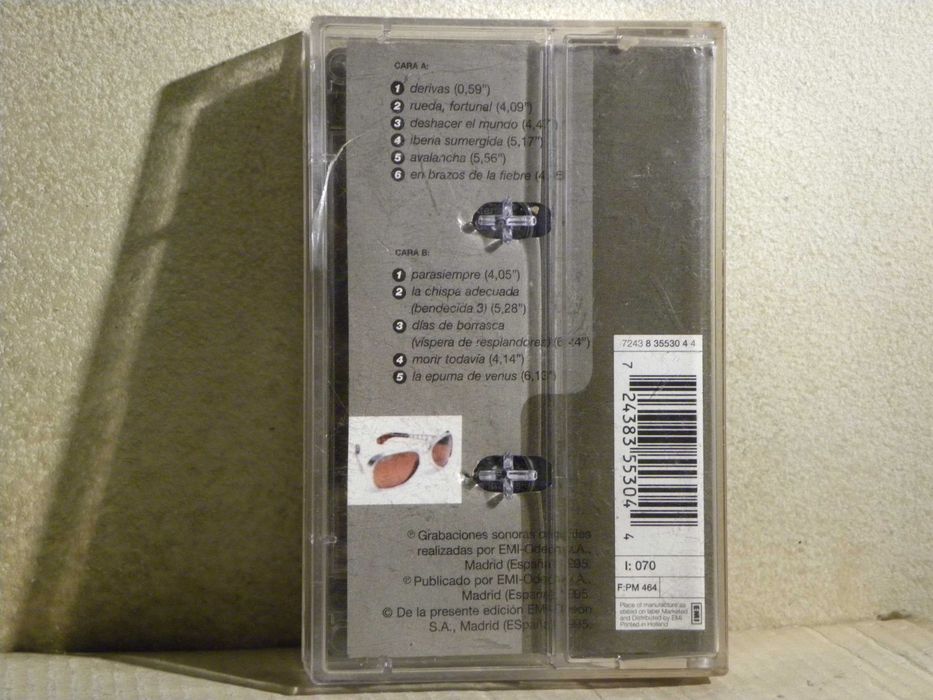 kaseta magnetofonowa Heroes Del Silencio – Avalancha