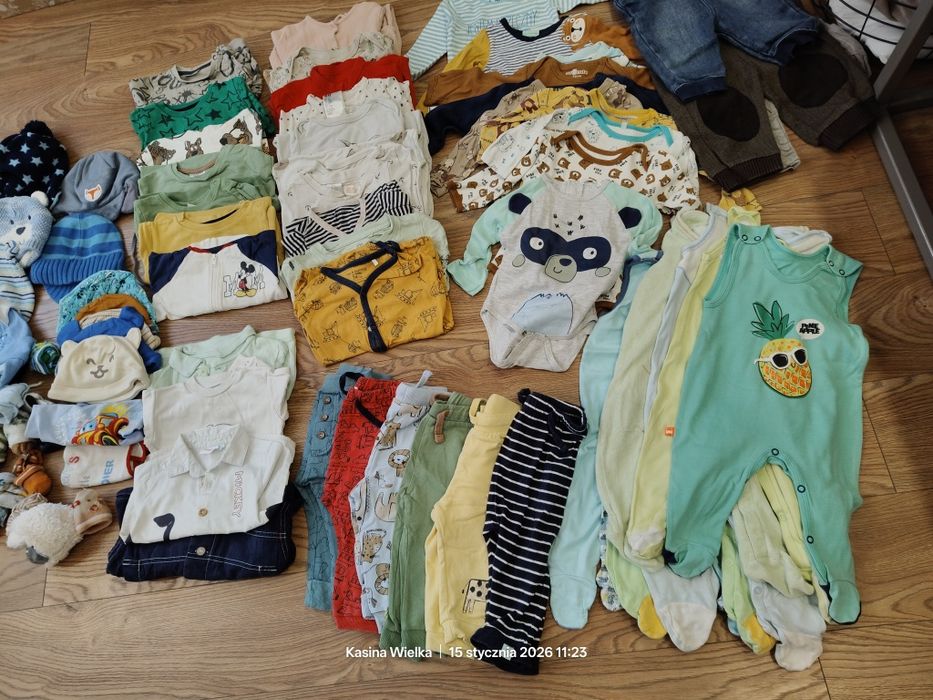 Paka ubranek dla chłopca