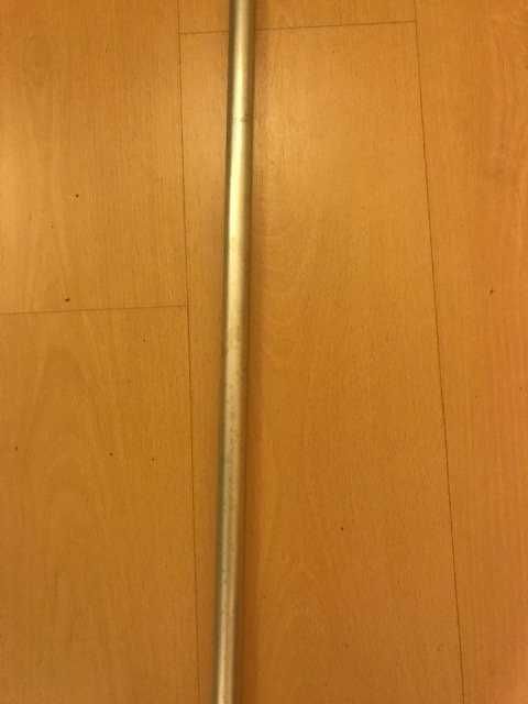 Varão em inox - novo com etiqueta