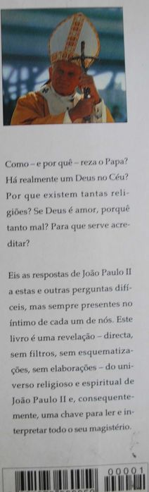 Atravessar O Limiar da Esperança de João Paulo II