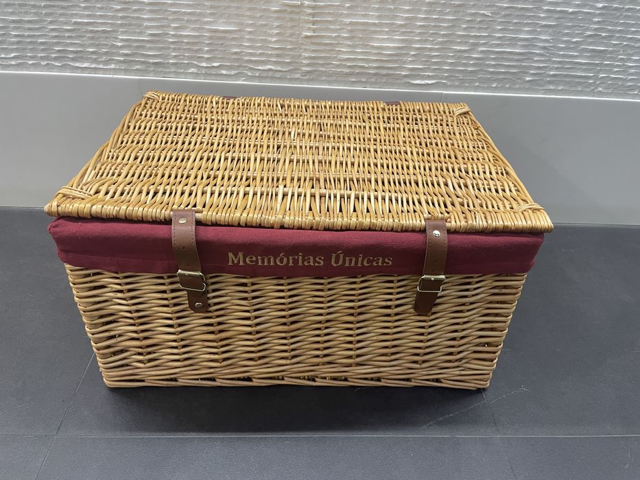 Cesta de vime / verga nova