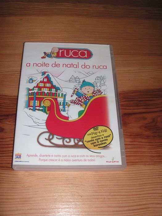 DVD As Histórias de Xana Toc-Toc (Novo) e A Noite de Natal do Ruca
