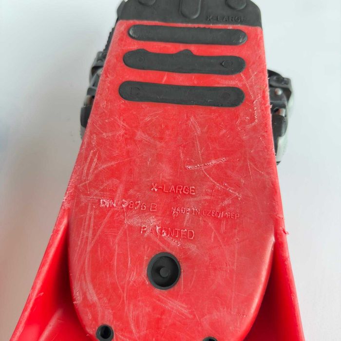 Mares płetwy Superchannel XL Czerwone