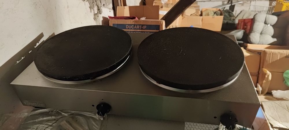 Naleśnikarnia podwójna gazowa bartscher  40cm