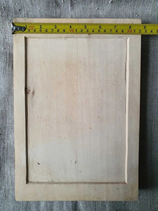 Дошка для Іконопису, липова дошка, дубові шпонки 22X32 см з Ковчегом