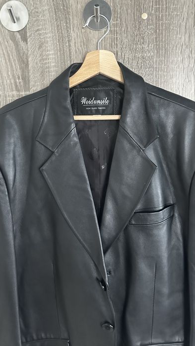 Піджак з натуральноі шкіри