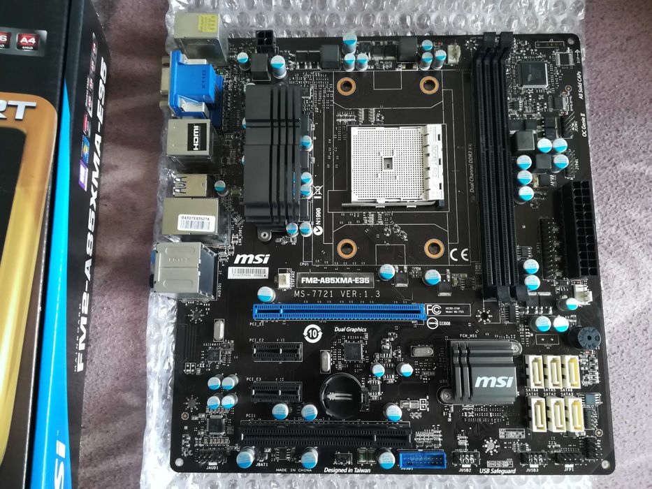 Плата MSI FM2-A85XMA-E35 (не робоча)