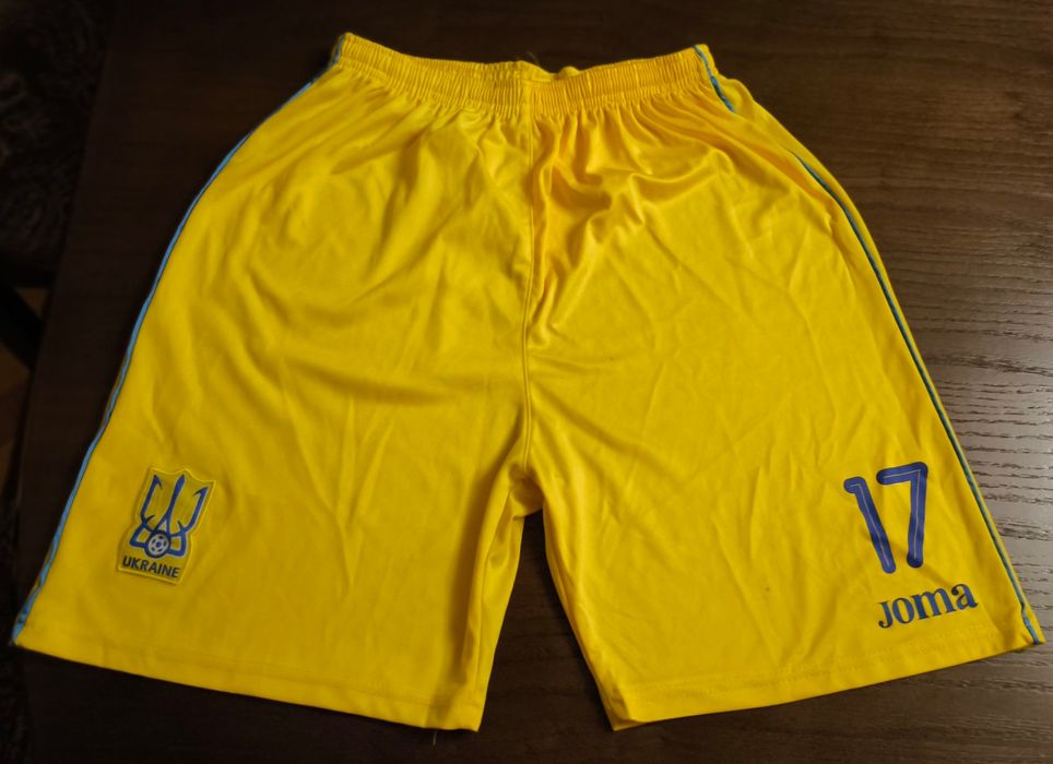 Футбольна форма футболка+шорти Збірна України УАФ