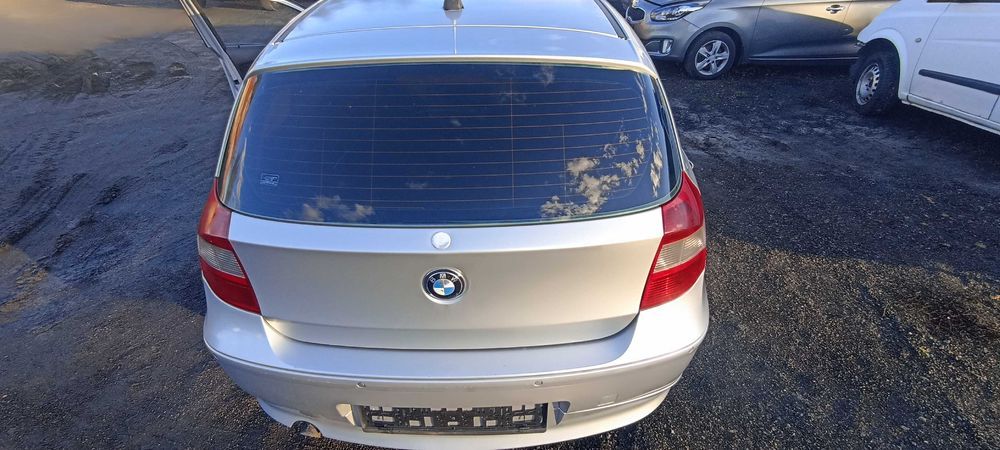 ćwiartka tył tylna błotnik bmw 1 e87 lift lak354/7 titansilber metalic