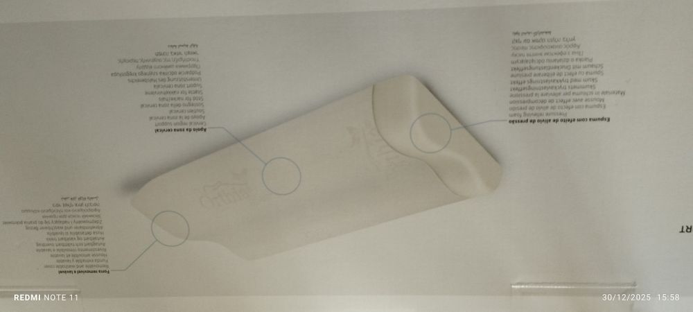 Almofada ergonómica Orthia