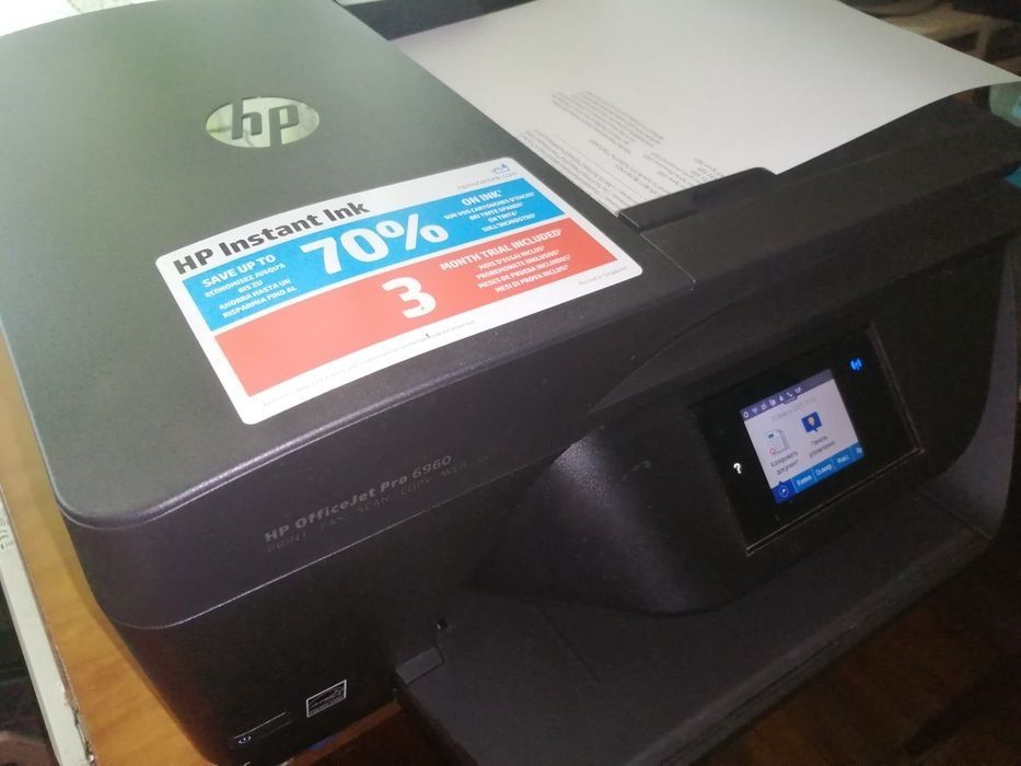 Принтер HP OfficeJet Pro 6960 (PRINT, FAX, SCAN, COPY, WEB)
