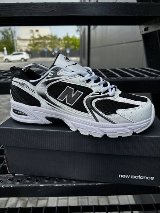 ТОП! Кросівки New Balance 530 White Black 41 42 43 44 45