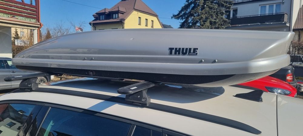 Bagażnik dachowy Thule Spirit 820 - srebrny/szary