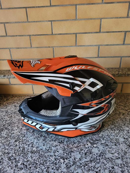 Conjunto Motocross - Capacete/colete