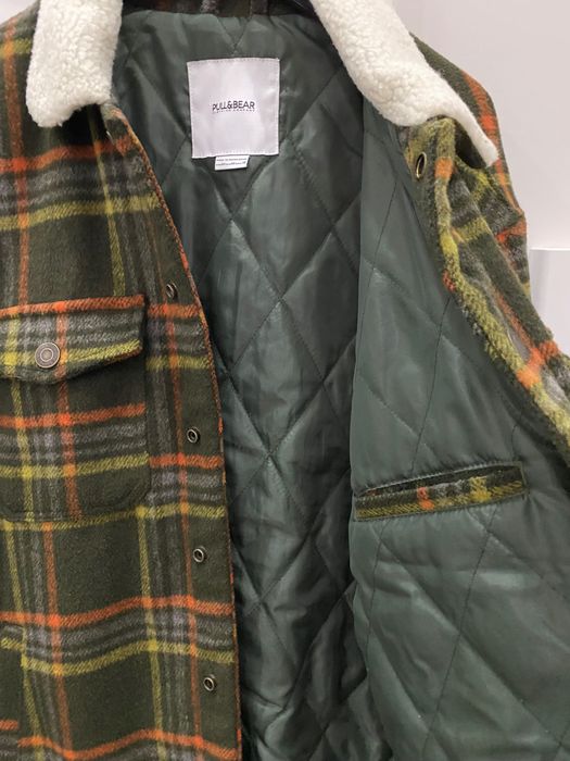 Casaco Forrado Gola Polar-Pull&Bear