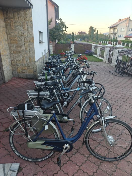 Rower elektryczny, pakiet 12 sztuk Sparta,Koga, Trek