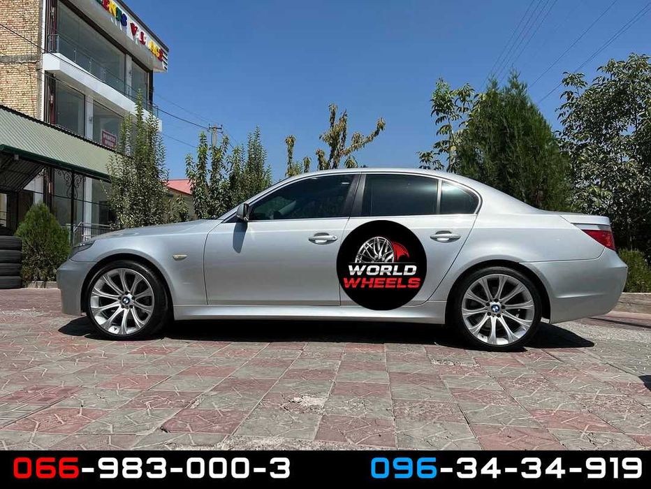 Диски 166 стиль R19 5x120 BMW E60 E34 E39 E90 E92 F30 F32 F34 разноширокие