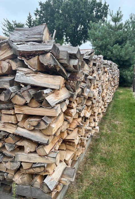 Drewno kominkowe BRZOZA- sezonowane! Transport + układanie - Jabłonna