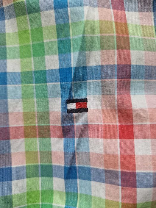 Koszula męska z krótkim rękawem | Tommy Hilfiger | Rozmiar 2XL