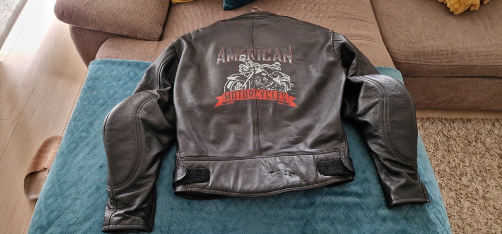 Casaco couro com proteções motar64284166407937120