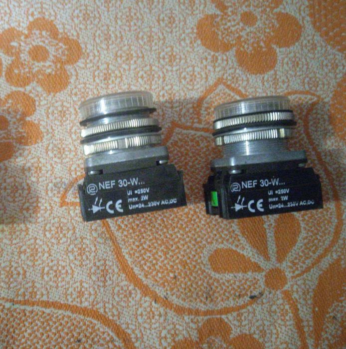 Кнопка индикатор положения Promet NEF30-WPW, 24-230 В,  ip65