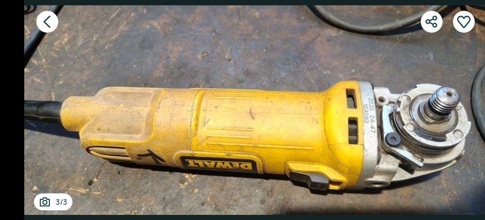 Szlifierka kątowa DEWALT DWE 4157