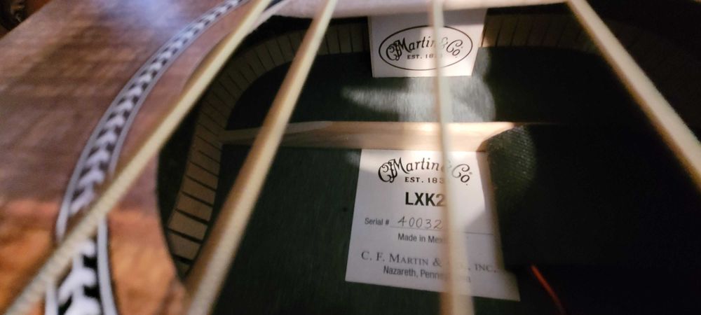 Gitara akustyczna Martin LXK 2   znakomita gitara podróżna z pokrowcem.