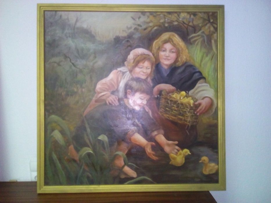 Quadro óleo sobre tela