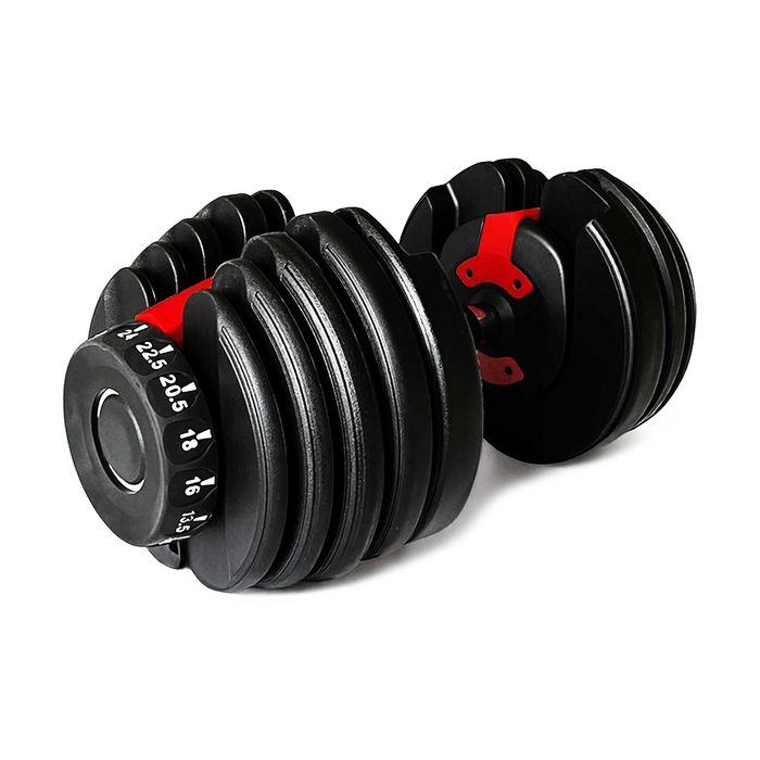 Regulowany HANTEL 2w1 2,5 - 24kg MAGNETYCZNA hantla regulowana PREMIUM