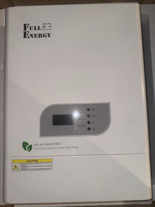 Продам б/в потужний гібридний однофазний інвертор Full Energy BBGI-10048WPro