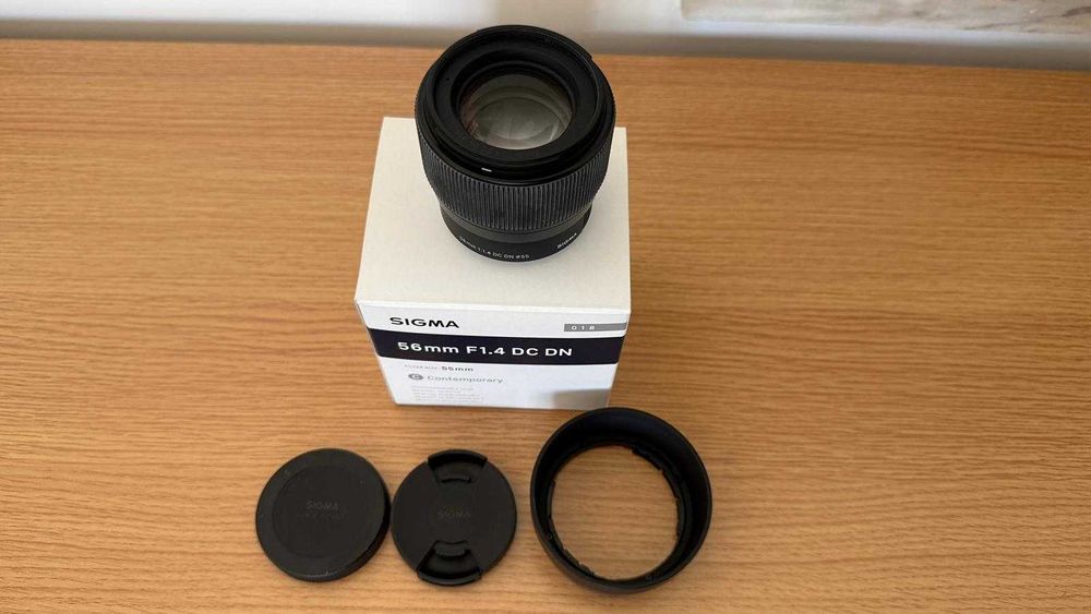 Lente Sigma 56mm f/1.4
