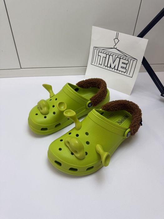 Crocs x Shrek / classic clog крокси кроксы шрек тапки тапочки шреки
