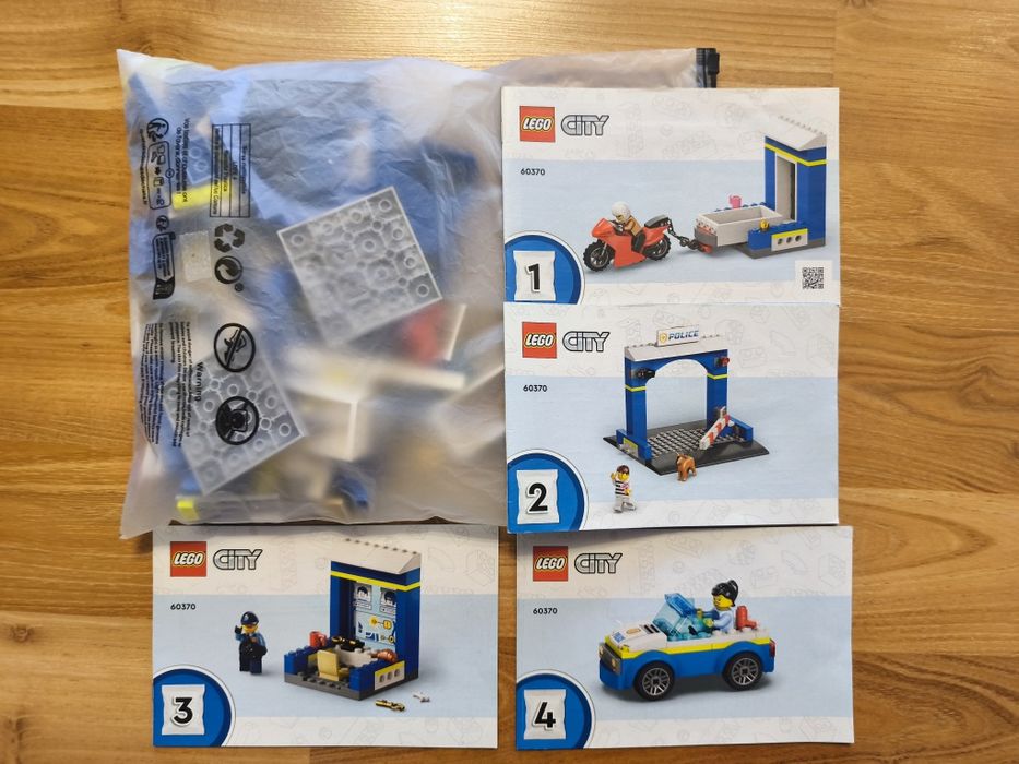 Lego City 60370 posterunek policji pościg 4+