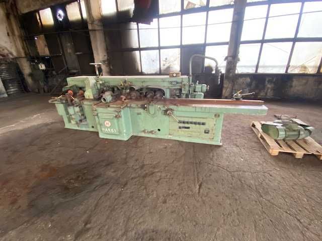 Strugarka czterostronna 6 głowic harbs niemiecka